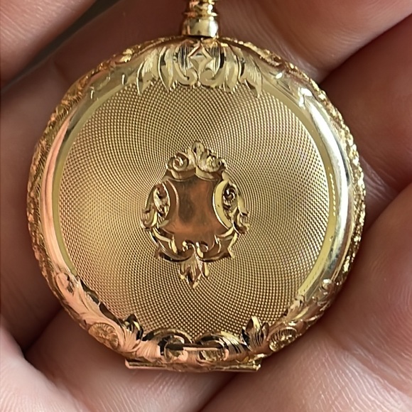 🎉HP🎉 1904 Elgin - 14k Gold Pocket Watch - Picture 8 of 17